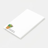 Large Teacher Post-Its with Name Personalization Post-it® Notes (Schuin)