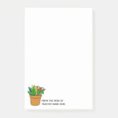 Large Teacher Post-Its with Name Personalization Post-it® Notes (Voorkant)