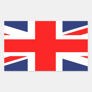 Large Union Jack.png Rechthoekige Sticker