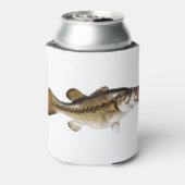 Largemouth Bass Blikjeskoeler (Blikje Achterkant)