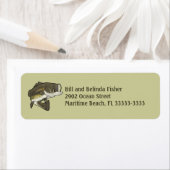 Largemouth Bass Etiket (Insitu)