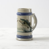 Largemouth Bass Jumping Bierpul (Voorkant rechts)