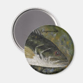 Largemouth Bass Magneet (Voorkant / Achterkant)