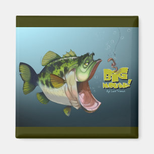 LargeMouth Bass Magneet