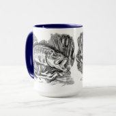 Largemouth Bass Mok (Voorkant links)