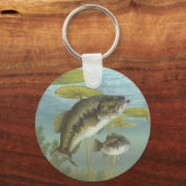 Largemouth Bass Sleutelhanger (Voorkant)