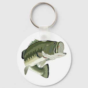LARGEMOUTH BASS SLEUTELHANGER