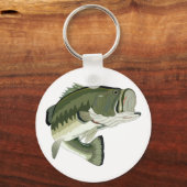 LARGEMOUTH BASS SLEUTELHANGER (Voorkant)