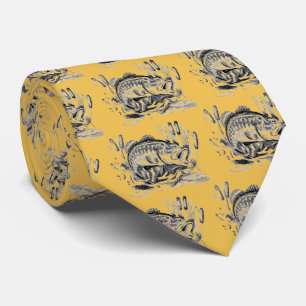 Largemouth Bass Stropdas