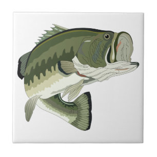 LARGEMOUTH BASS TEGELTJE