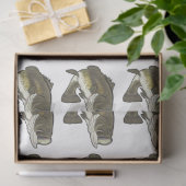 Largemouth Bass Tissuepapier (Geschenk)