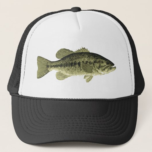 Largemouth Bass Trucker Pet (Voorkant)