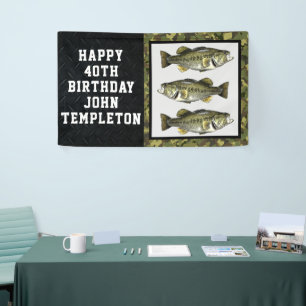 Largemouth Bass Vist Cool Mannen Birthday Camo B Spandoek