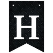 Largemouth Bass Vist Happy Birthday Banner (Tweede vlag)