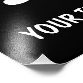 Largemouth Bass Vist sjabloon Foto Afdruk (Hoek)