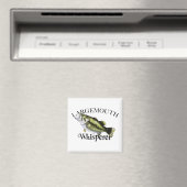 Largemouth Bass Whisperer Magneet (Insitu (Vaatwasser))