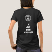 L'argent de Wmns n'est pas vraie robe de T-shirt (Dos)