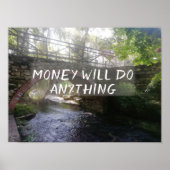 L'argent fera n'importe quoi proverbe poster de po (Devant)