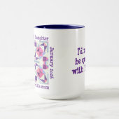 Larger mug for Lupine and Laughter (Centre)
