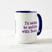 Larger mug for Lupine and Laughter (Devant droit)