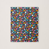 "Larges ouverts !" puzzle denteux d'impression de (Vertical)