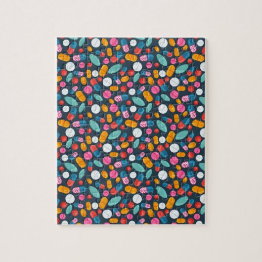 "Larges ouverts !" puzzle denteux d'impression de (Vertical)