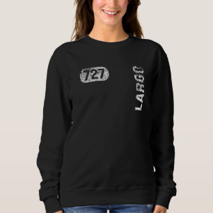 Largo Florida 727 Netnummer Vintage Retro Trui