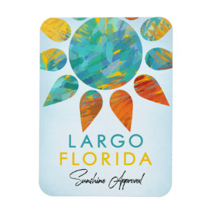 Largo Florida Sunshine Travel Magneet