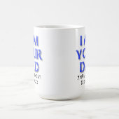 L'argument de papa n'est pas valable Mug drôle (Centre)