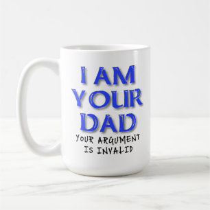 L'argument de papa n'est pas valable Mug drôle