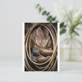 Lariats en Cowboy Cowgirl Boots Briefkaart (Staand voorkant)