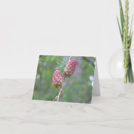 Larikskaart (Larix) Feestdagen Kaart