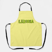 Larissa Nom Kiwi Design Tablier de cuisine (Recto)