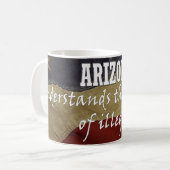 L'Arizona comprend la signification de la tasse (Devant gauche)