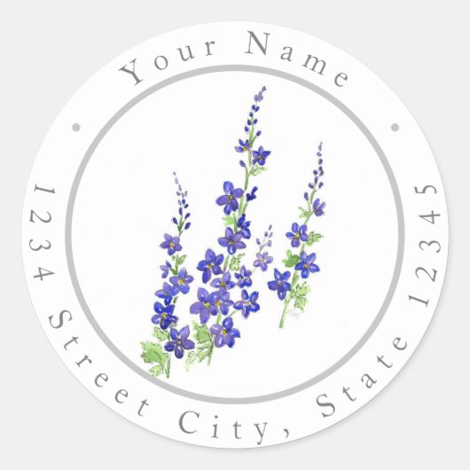 Larkspur Labels (Voorkant)