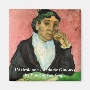 L'Arlesienne (Madame Ginoux) door Vincent van Gogh Magneet