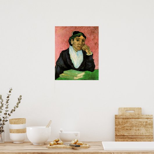 L'Arlesienne (Madame Ginoux) van Vincent van Gogh Poster (Keuken)