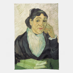 L'Arlesienne (Madame Ginoux) van Vincent van Gogh Theedoek