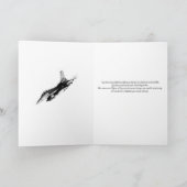 L'Armée de l'Air commissionnant la carte de voeux (Intérieur)