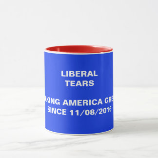 Larmes de libéral - tasse d'élection de courrier