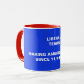 Larmes de libéral - tasse d'élection de courrier (Devant gauche)