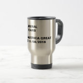 Larmes de libéral - tasse d'élection de courrier (Devant droit)