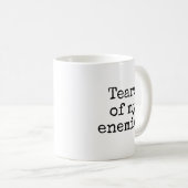 "Larmes De Mes Ennemis" Mug (Devant droit)