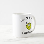 Larmes Des Gens Que J'Ai Battus À Tennis Mug (Devant droit)