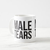 Larmes Homme - Mug Drôle Pour Les Filles! (Devant gauche)