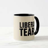 LARMES LIBÉRALES Drôle Mugs de café (Devant droit)