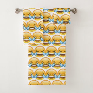 Larmes pleurantes riantes d'emoji de joie