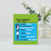 L'armure de Dieu Carte (Debout devant)