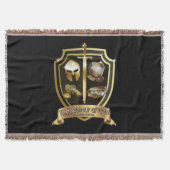 L'armure de la couverture chrétienne d'évangile de (Devant)