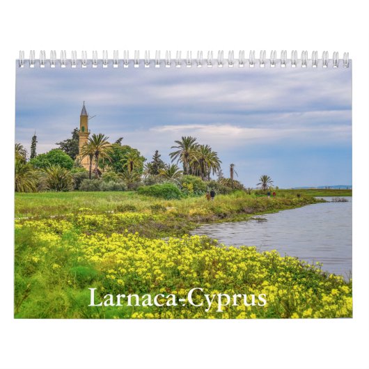 Larnaca-Cyprus kalender (Hoes)